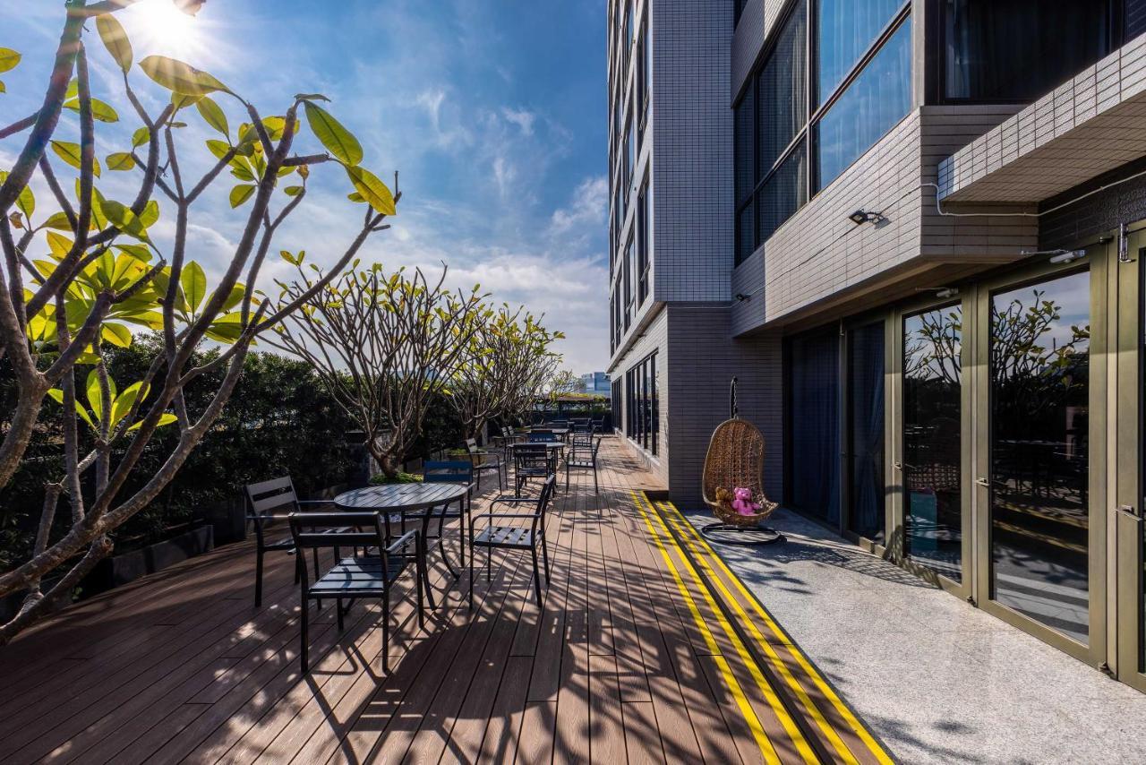 Hsin Hotel Chiayi Exterior foto Sky Garden
