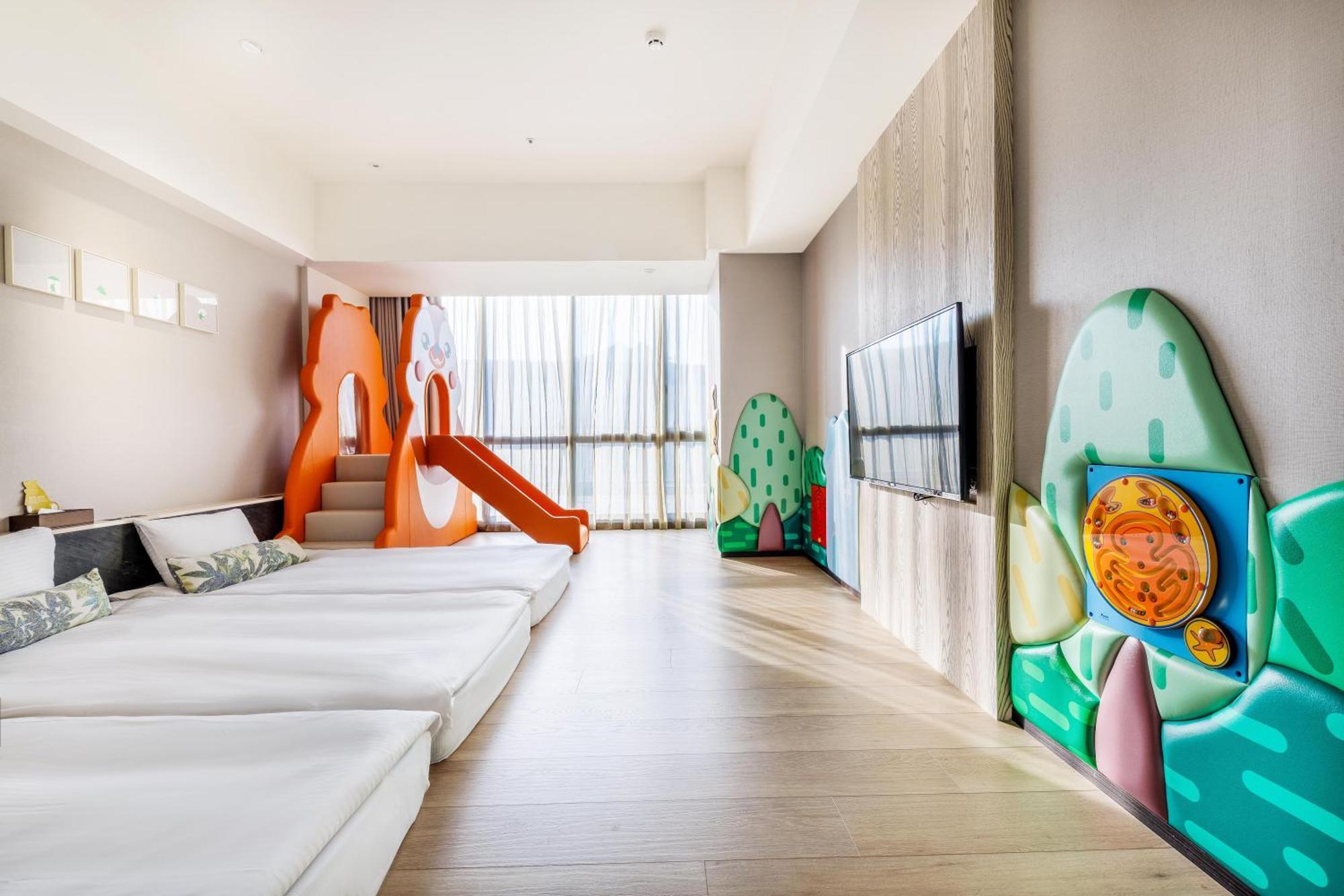 Hsin Hotel Chiayi Exterior foto Family Suite