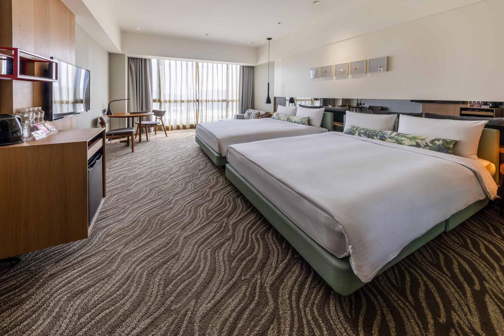 Hsin Hotel Chiayi Zimmer foto Deluxe Twin Room